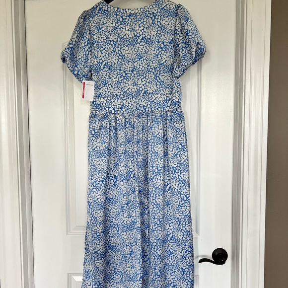 NWT Abound  Blue and White Midi Dress - Picture 4 of 7